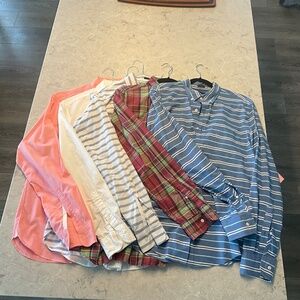 J. Crew men’s shirts - all 5 for sale for $40 - all size large